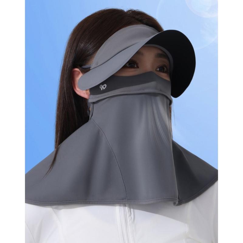 Unisex Mask Sun Protection Face Scarf For Women Ideal For Summer Outdoor Activities Neck Coverage