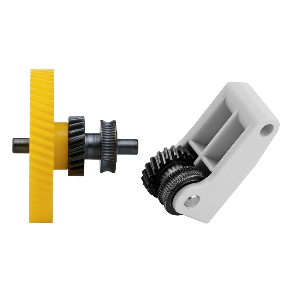 Extruder Gear Assembly Abrasion Proof Electroplating and Hardening 3D Printer Drive Gear Extruder