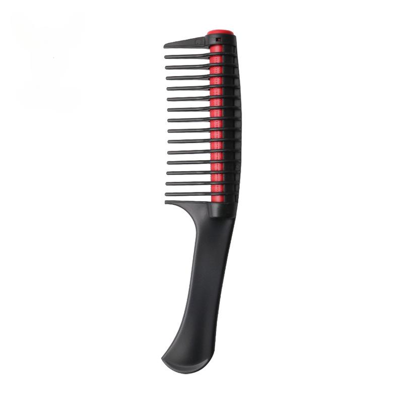 Hair Comb Hair Dye Comb Oil Treatment Styling Waxing Hair Dye Comb Hair Brush Plastic Oil Treatment Comb Roller Core Comb