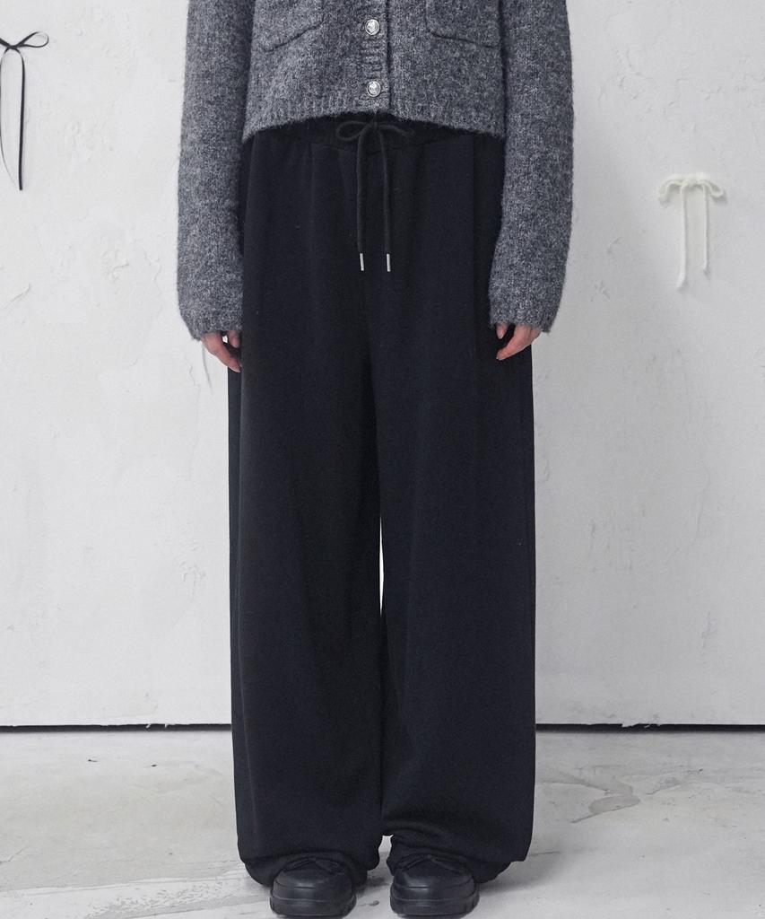 VIVACIOUS Sculpt Tuck Wide Pants_4Colors