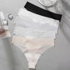 Transparant Damesondergoed Naadloze String Sexy Puur Katoen Antibacterieel IJszijde Ondergoed
