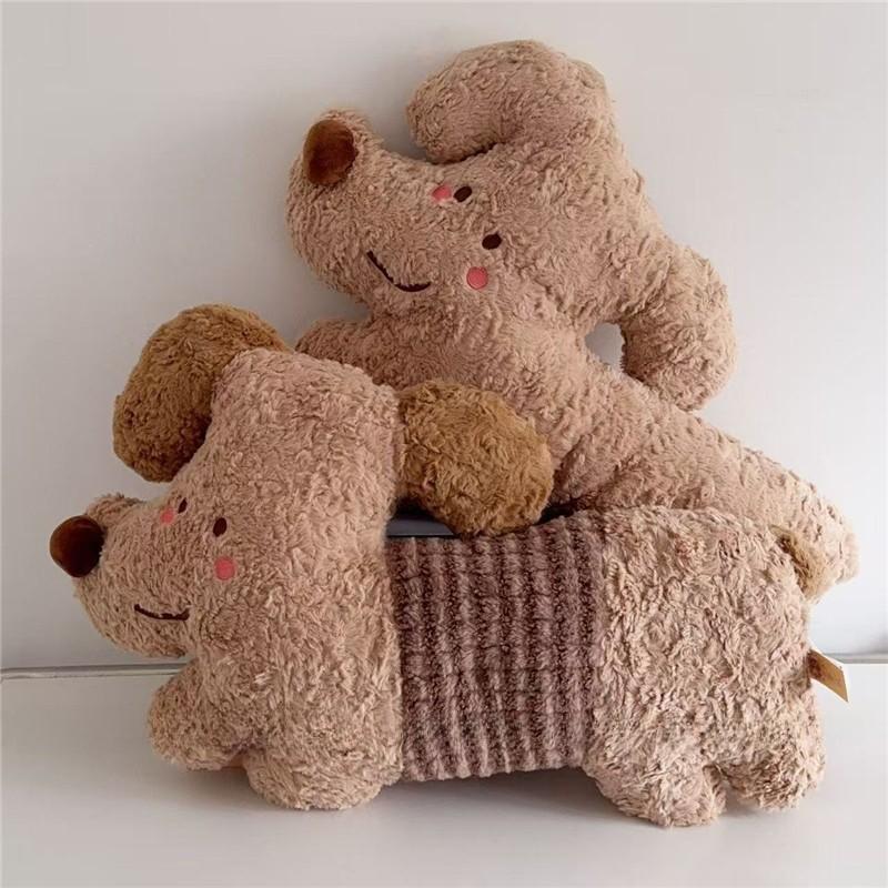 Dog Cute Animal Plush Pillow For Sofa Cute Bed Decoration And Kids Room Gift