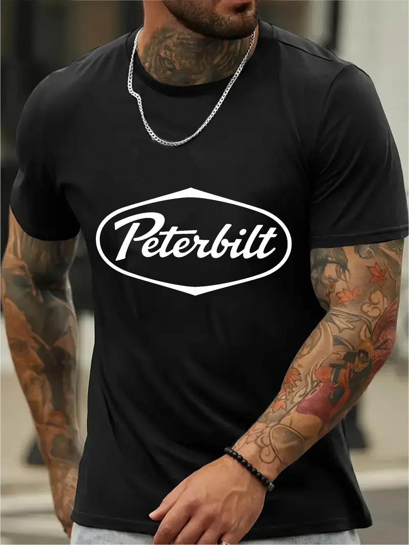 

Black T-shirt - Soft Breathable Cotton Blend Tee with Minimalist Graphic Print S