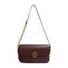French Retro Light Luxury Square Bag for Women New Style Popular Versatile Chain Crossbody Bag One Shoulder Armpit Bag