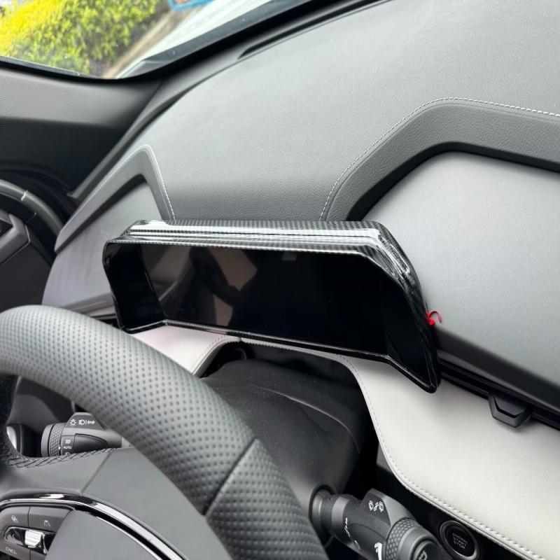 For Geely Cityray 2024 2025 ABS carbonfiber Car window lift switch Gear Shift Panel water Cup Holder Frame interior Accessories