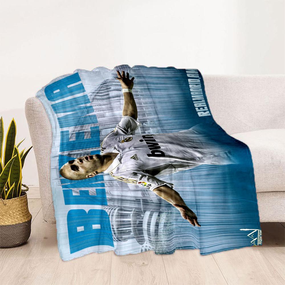 Football Match Progress Blanket Ultra-Soft Suitable for Office Seaside Bedding for All Seasons Modern Style Birthday Christmas Gift Blanket