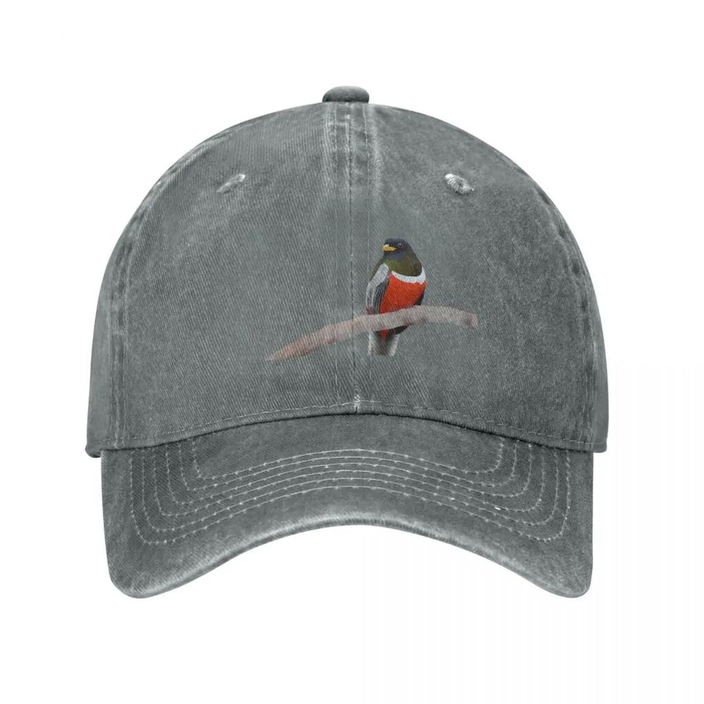 Elegant Trogon Baseball Cap Hats On Offer Custom Cap Beach Outing Luxury Cap Unisex Hats Womens
