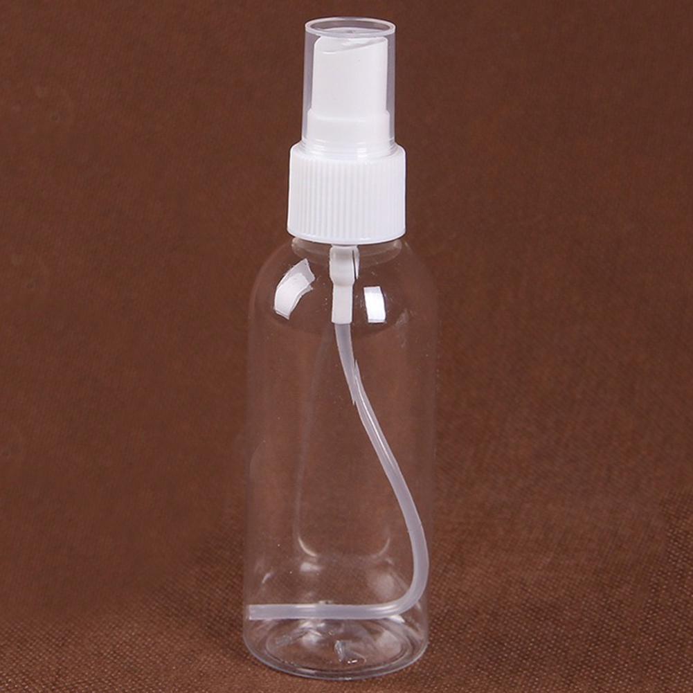 Portable Cosmetic Spray Atomizer Transparent Sample Plastic Travel