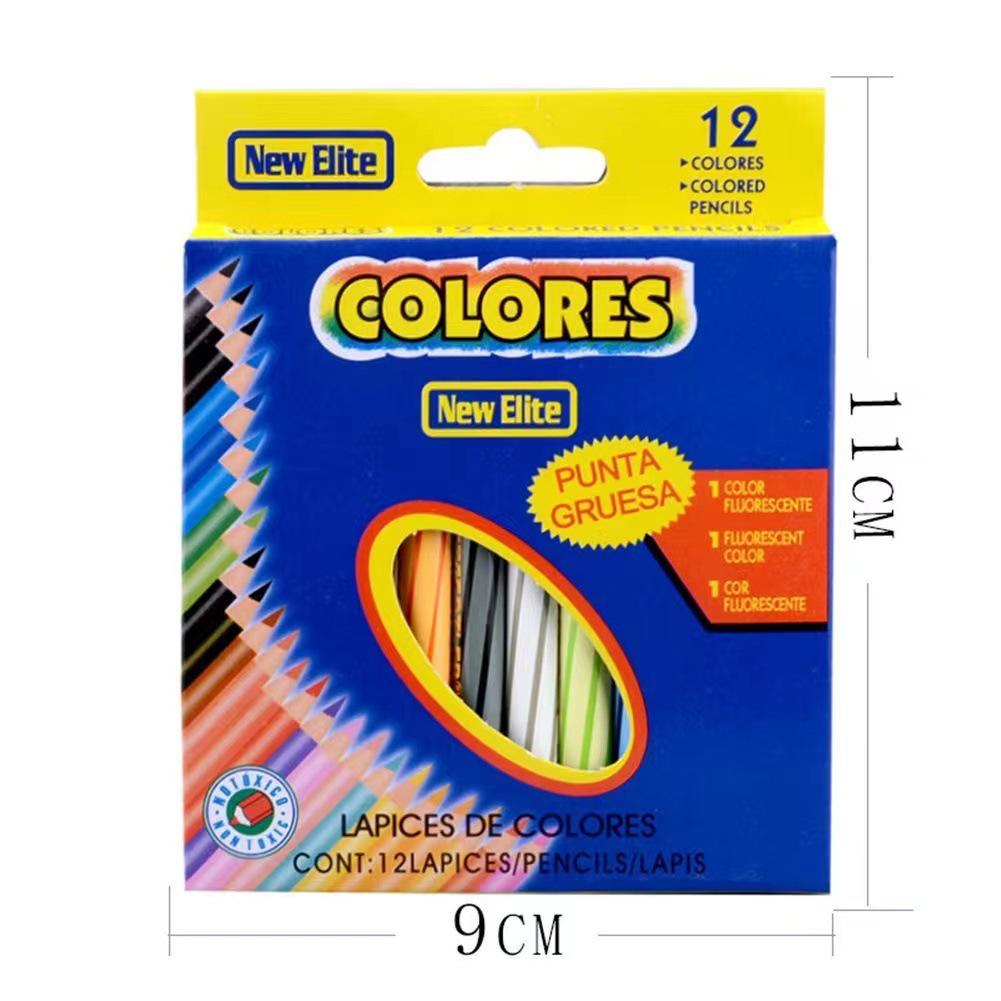 Oil-Based Colored Pencil Set for Kids - 12/18/24/36 Colors