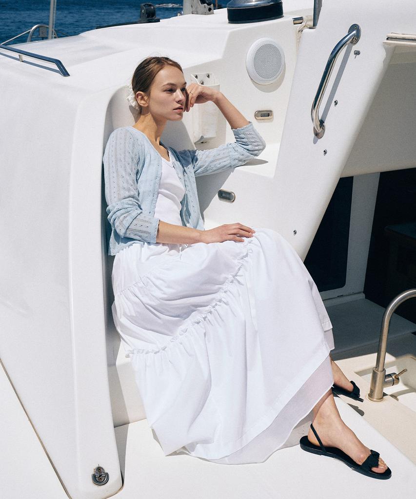 Lamerei Shirring Banding Long Skirt[Lmbesusk5409]-2Color