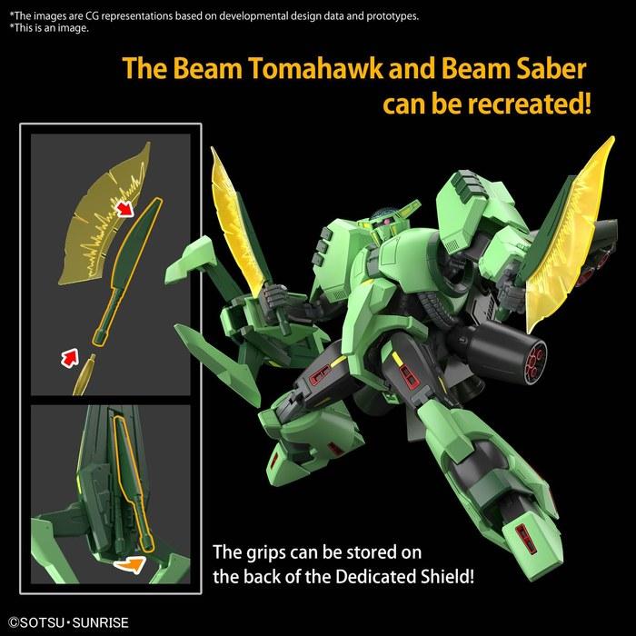 Bandai SPIRITS HG Mobile Suit Z Gundam Borinoq Saman 1/144 Scale Multicolor Model Kit 29.8 Cm X 11 Cm X 18.8 Cm
