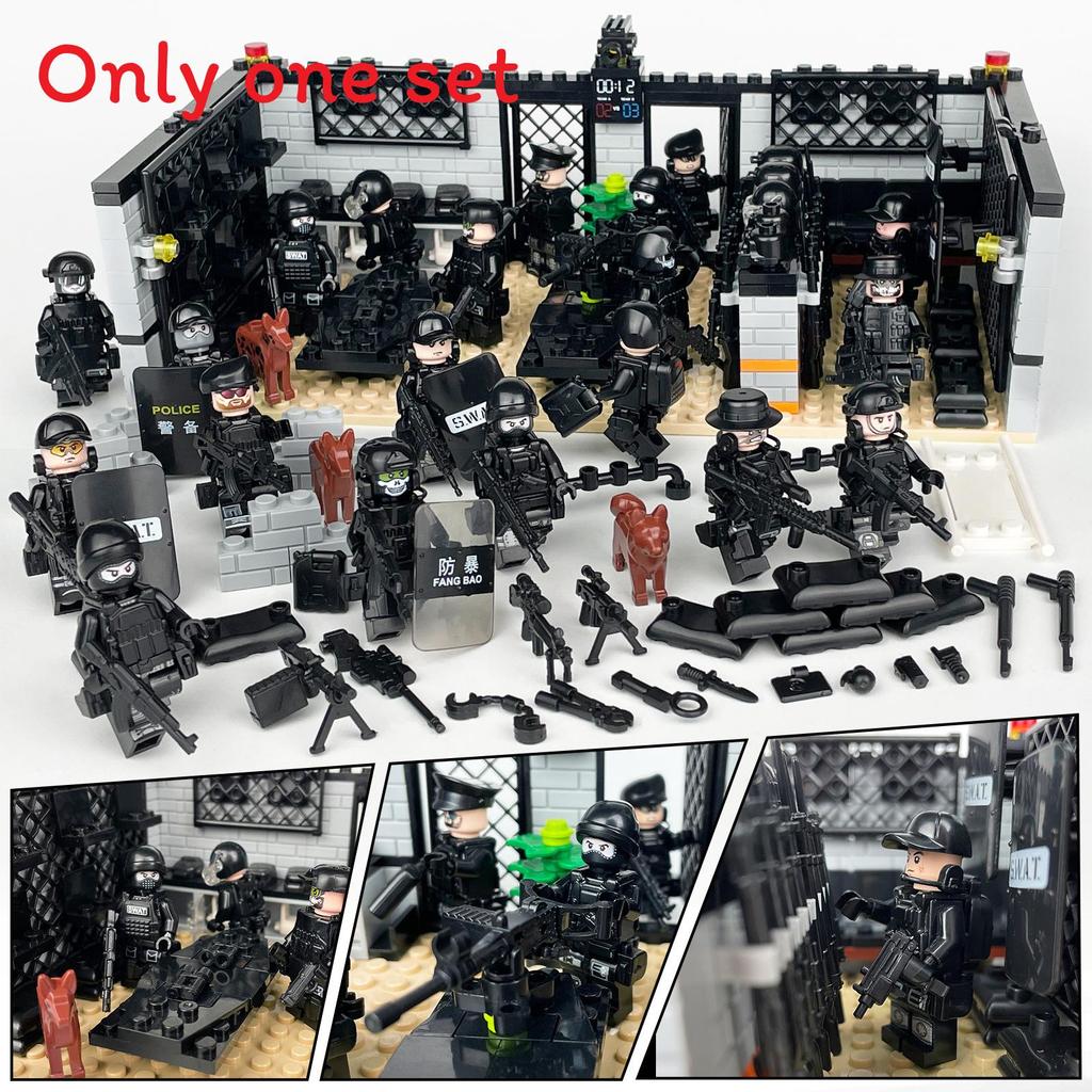 Military Scene Building Blocks With Abs Plastic For Kids And Collectors