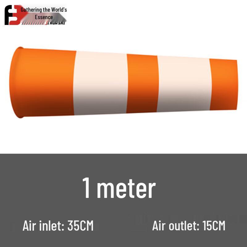 Jihua Shi Outdoor Reflective Windsock & Pole System