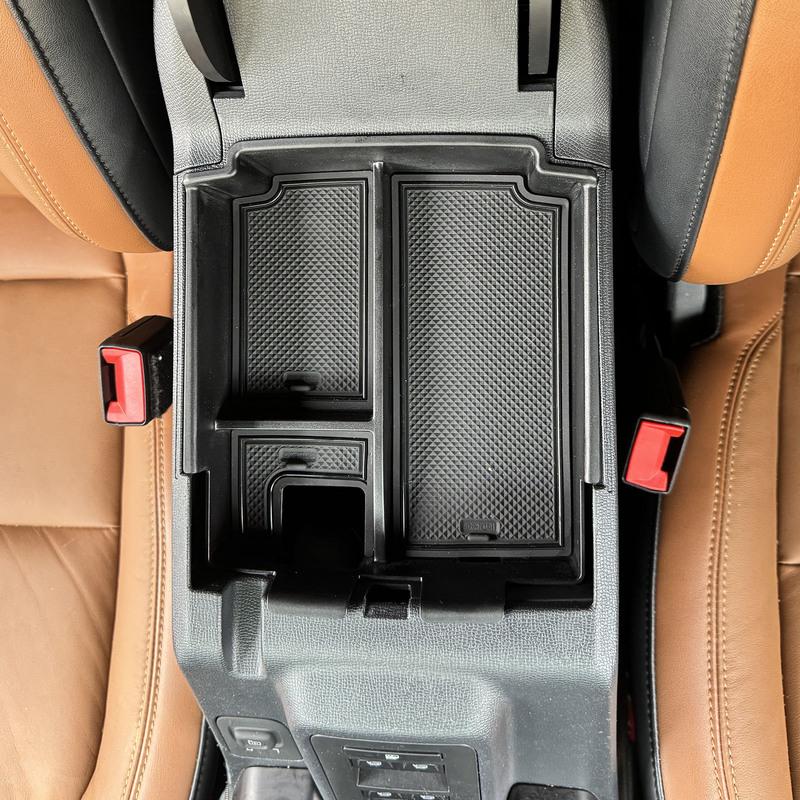 Sixthsmoy For Ford Bronco 2025 4-Door Full Size Bronco Center Console Organizer Tray Armrest Storage Interior Car Accessories