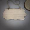 Custom Engraved Solid Wood Doorplate - Hand-Painted Hanging Tree Marker Sign for Kindergartens