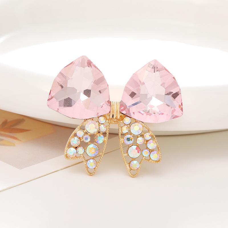 Yilian Gem Bow Jewelry: AB Colored Diamond DIY Phone Case & Shoe Decorations