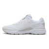 Puma Future Runner Fabric Round Toe Lace-Up Durable Lightweight Low-Top Casual Shoes Men Sneaker White Gray 372611-01