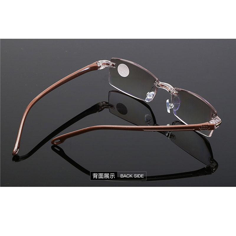 New Arrival Reading Glasses Anti-Blue Light Blue Film Men Fashion Business Eyeglasses +1.0 +1.5 +2.0 Eyewear Frames For Old Men