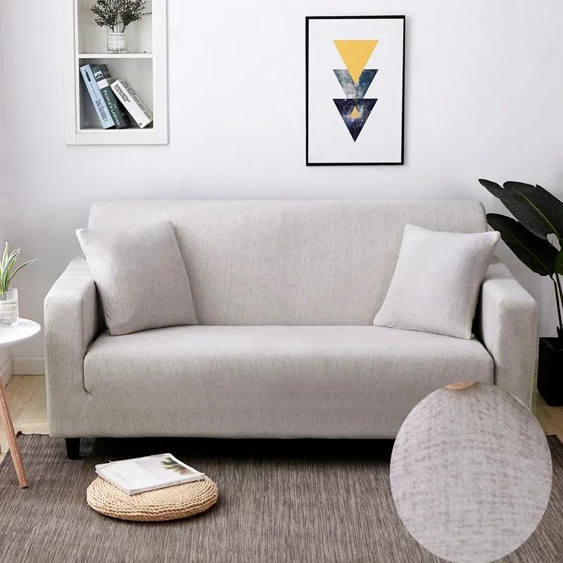 1/2/3/4 Seater Elastic Stretch Modern Sofa Covers for Living Room Sofa Couch Slipcovers Sectional Sofa Covers Housse De Canap