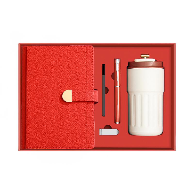 A5 High-Grade Notebook with Buckle, Customizable Logo, Multiple Card Slots, Business Meeting & Office Diary