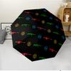 CSGO Fashionable Automatic Opening/Closing Folding Umbrella. Portable and Foldable, Ideal for Gift, Travel, and Daily Use.