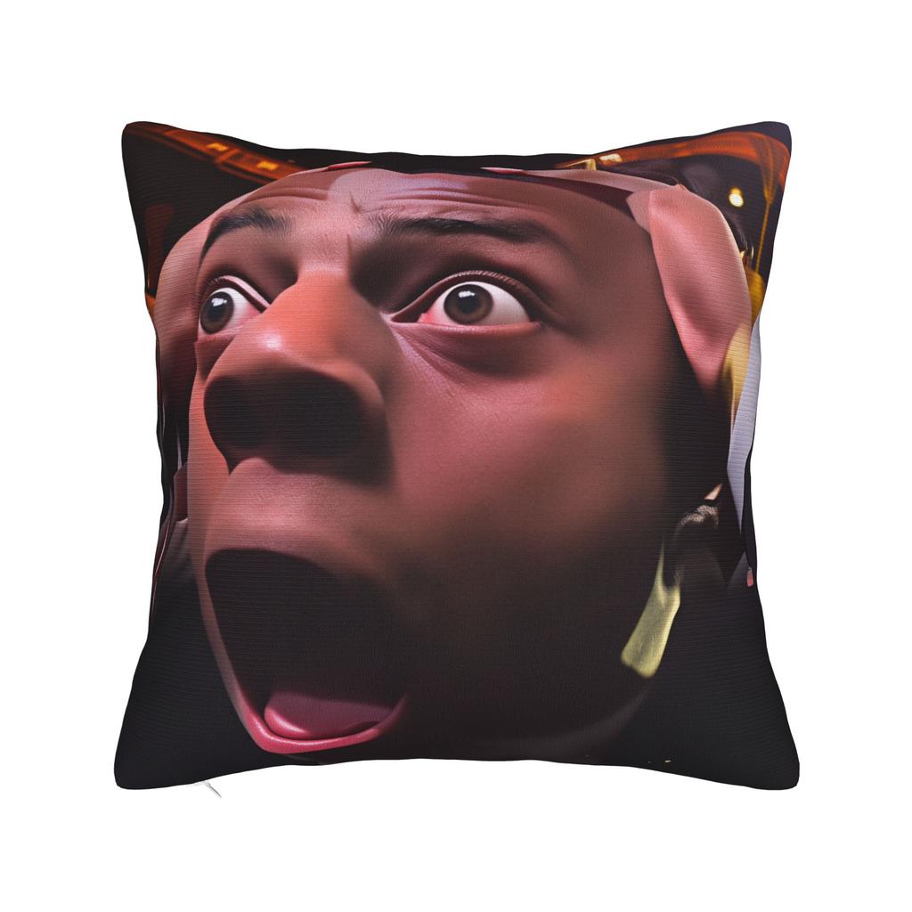 Ishowspeed Extra Meme Pillow Case Retro Trendy Pillow Cover Soft Pillowcases For Sofa Car Home Decor