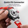 Quick Fit 22mm 26mm Silicone Strap for Garmin Fenix 8 51mm 47mm Fenix 7 7X 6 6X Pro/Epix Pro Gen 2/Fenix 5 5X Fenix 3 Band