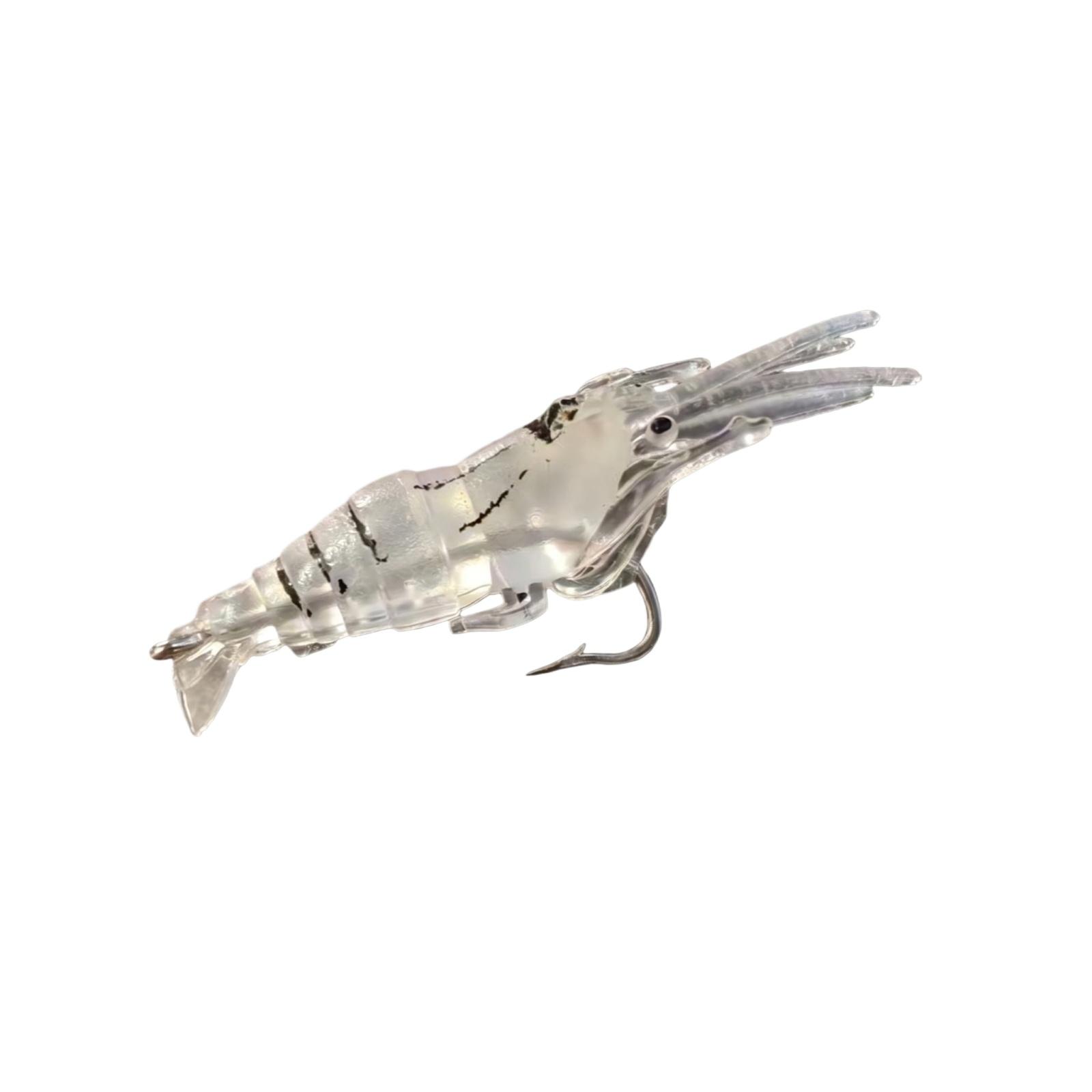 

Luminous Shrimp Soft Realistic Flexible Fishing one size