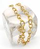 Bonbeau Edge Pendant Bold Chain Necklace Thunder Pendant Bold Gold Chain Necklace