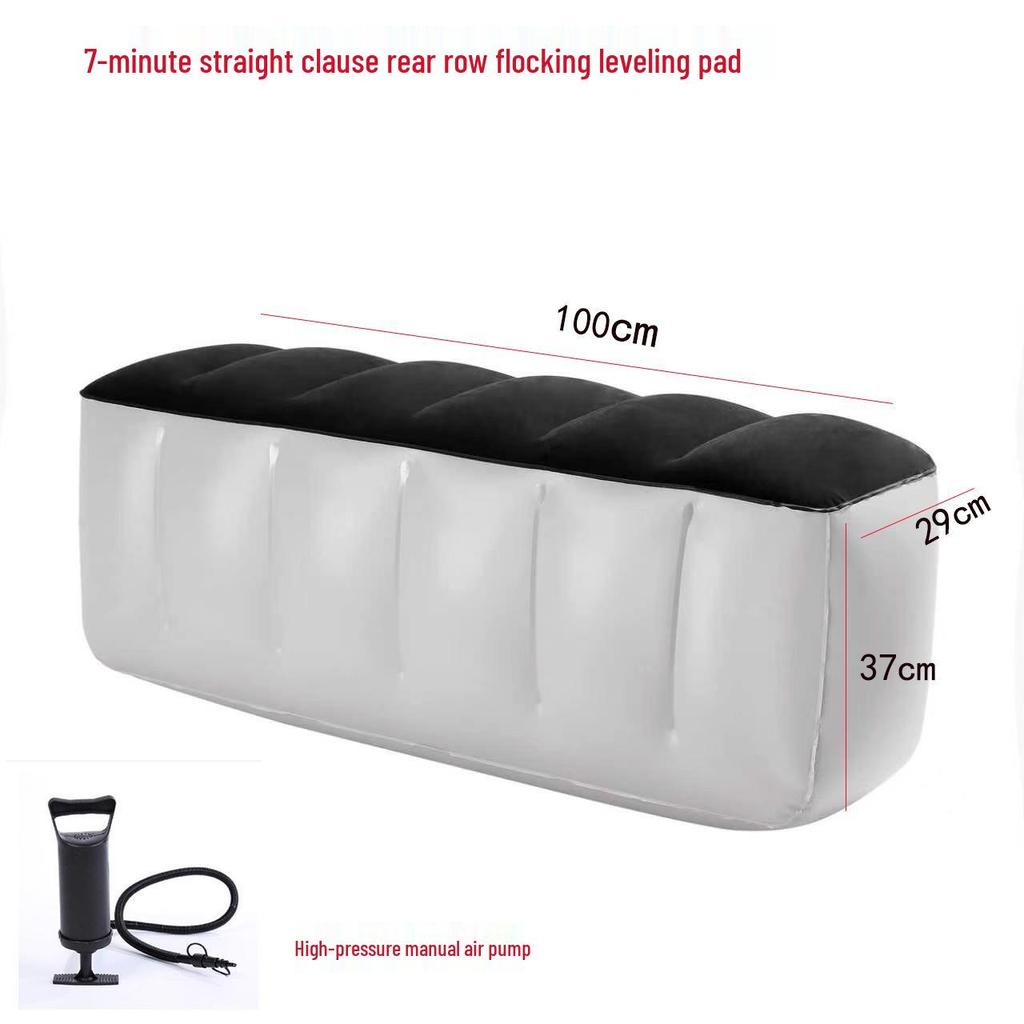 Inflatable Car Mattress Support: Universal Rear Seat Air Cushion for Children