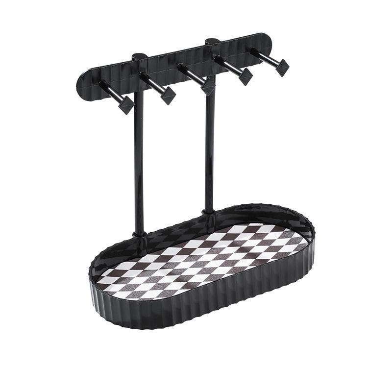 Jewelry Organizer Display Stand Earrings Bracelet Necklaces Rings Storage Rack Hanging Organizer Holder Tray