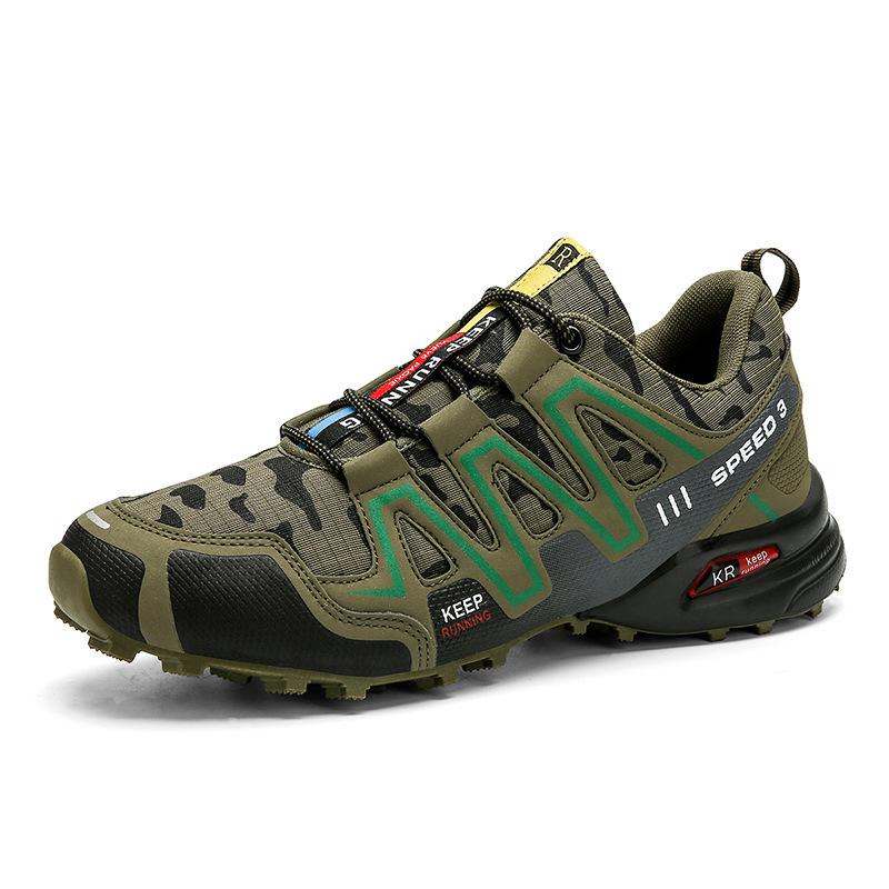 Men Hiking Shoes Off Road Running Outdoor Platform Trail Sneakers Casual Couple Sports Shoes Comfortable Non Slip Walking Footwear