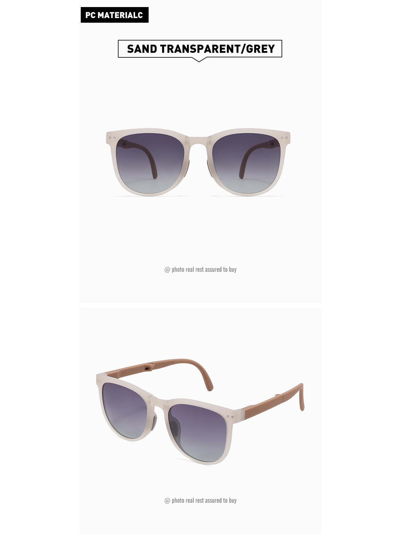 

Солнцезащитные очки DR.LOLLY, складные: Легкий, Портативный, Защита от УФ-лучей, Солнцезащитный крем