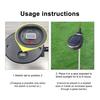 Solar Garden Lights Outdoor 7-Head Lily Light with Swaying Pole 4 Colors Waterproof Solar Powered LED String Lights for Yard Patio Pathway Energy