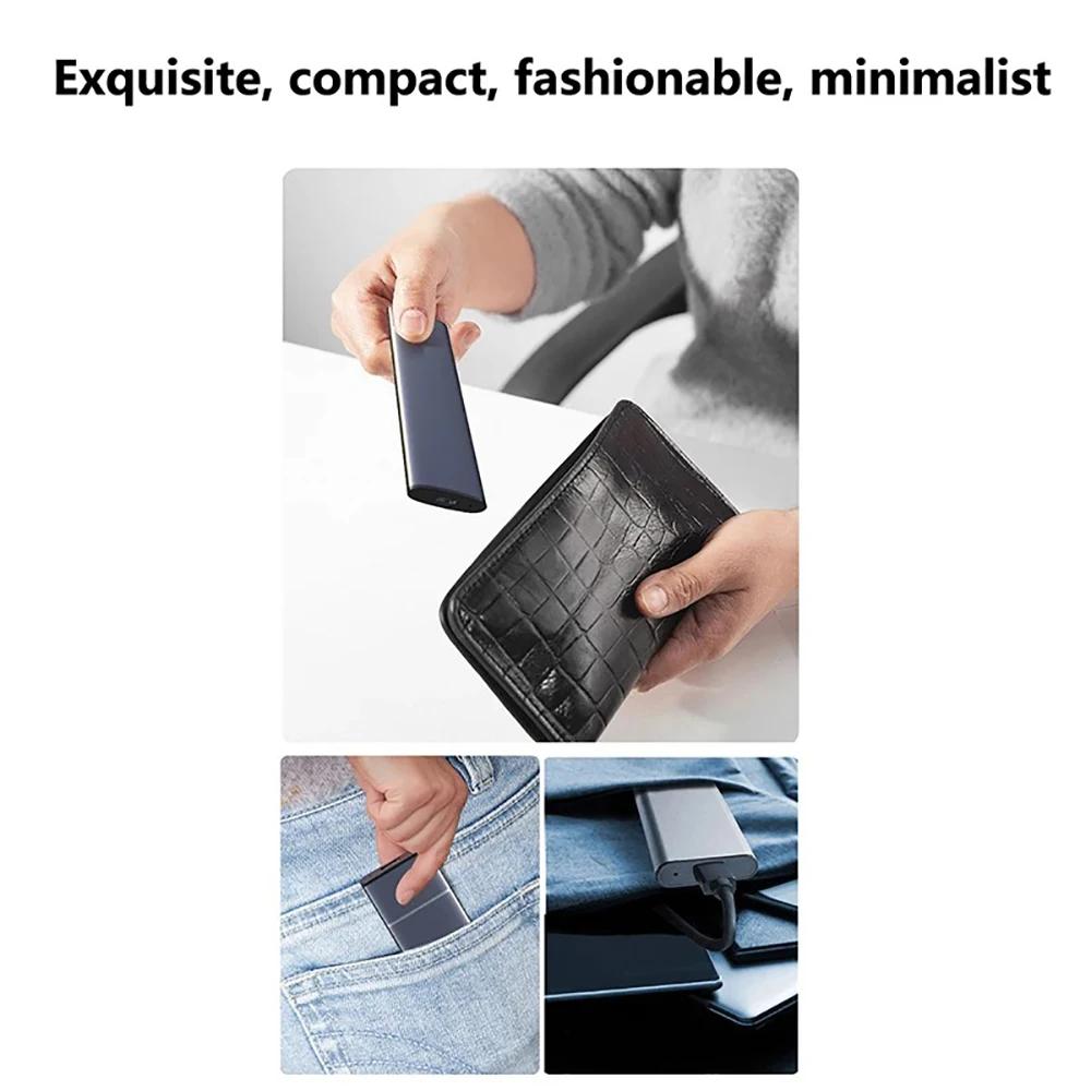 M.2 NVMe SSD Enclosure Adapter Aluminum HDD SSD Case USB C 3.1 Gen2 10Gbps to NVMe SATA NGFF PCIe External Box for Laptop PC