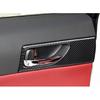 Rear Door Interior Handle Cover Trim For Lexus IS 2013- 300 350 Carbon Fiber