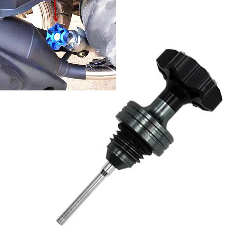 1Pc Oil Dipstick Filler Cap Plug For Scooter Motorcycle Engine Engine Crankcase Oil Level Gauge Universally Oil Dipstick