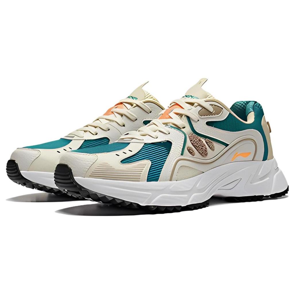 Li Ning Textile, Synthetic Leather Trendy Cushioning Slip Resistant Abrasion Resistant Breathable Low Top ARLS021-2