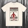 Krampus II, Creepy Christmas Shirt, Spooky Holiday T-shirt, Folklore T Shirt, Demon Tshirt, Creepmas, Gothic Unisex Short Sleeve Tee