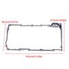 For LS1 LS2 LQ4 LQ9 LS3 L92 L94 L76 L96 Car Oil Pan Gasket Engines Replace MM-12612350 Auto Accessories