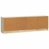 TV Cabinet in Sonoma Oak 150 x 31 x 47 cm Particleboard