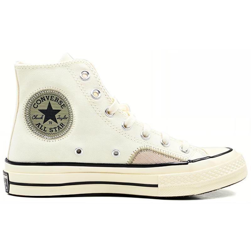 Converse 1970s Chuck Taylor All Star Comfortable and Simple Abrasion Resistant High Top Canvas Unisex White