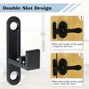 Stainless Steel Double Slot Flip Latch Lock,90°/180° Door Bolts,Doors Handle Buckles,Anti-Theft Child Safety Locks Home Hardware