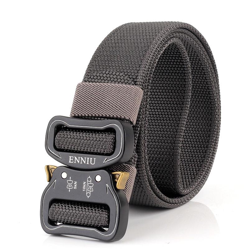 Neuer Cobra Nylongürtel, Herren Outdoor Taktikgürtel, Schnalle Canvasgürtel
