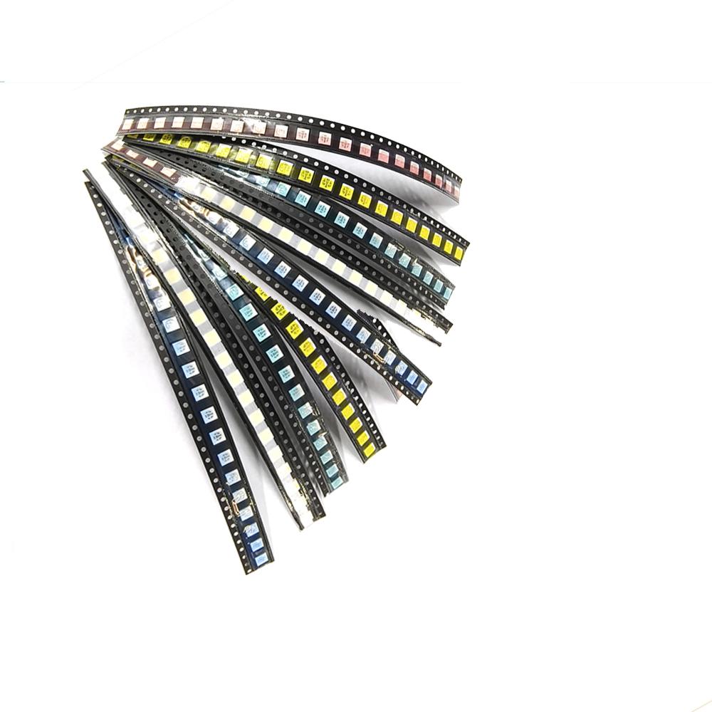 200pcs/lot SMD LED Diodes 0603 0805 1206 1210 5050 5730 High Brightness SMD LED Diodo Kit Green RED White Blue Yellow