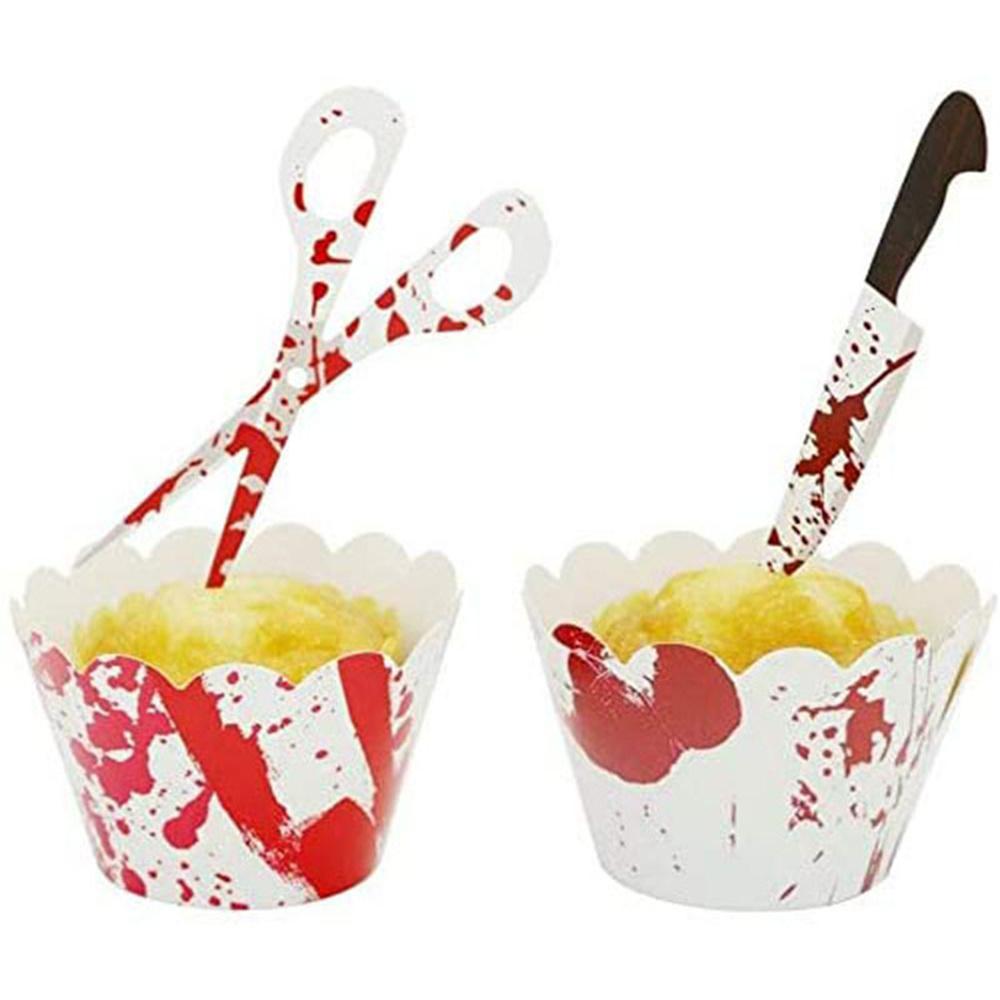 Party Decoration Eye-catching Design Joy Cake Decoration Essential Must-have Party Decor For Halloween Halloween Cake Surround