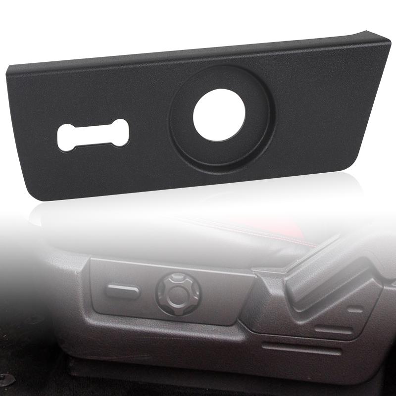 Front Left Driver Seat Trim Bezel Panel For Ford F150 F-150 2011 2012 2013 2014 Seat Switch Shield Housing Replace Part