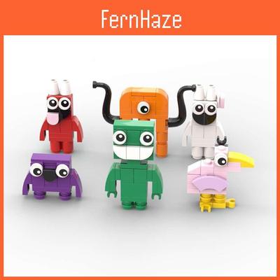Garten Of Banban Plush Monster Blocks Abs Plastic Building Set