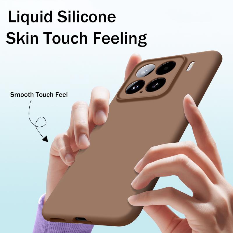 Liquid Silicone For Magsafe Case for Xiaomi Mi 15 13 14 12 Pro Ultra Redmi K50 K60 K70 K80 Matte Soft Magnetic Skin Cover