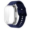 22mm Silicone Strap With Case For Xiaomi Redmi Watch 5 Active Lite Smart Watch Wrist Band TPU Case For Redmi Watch 5 Active Lite